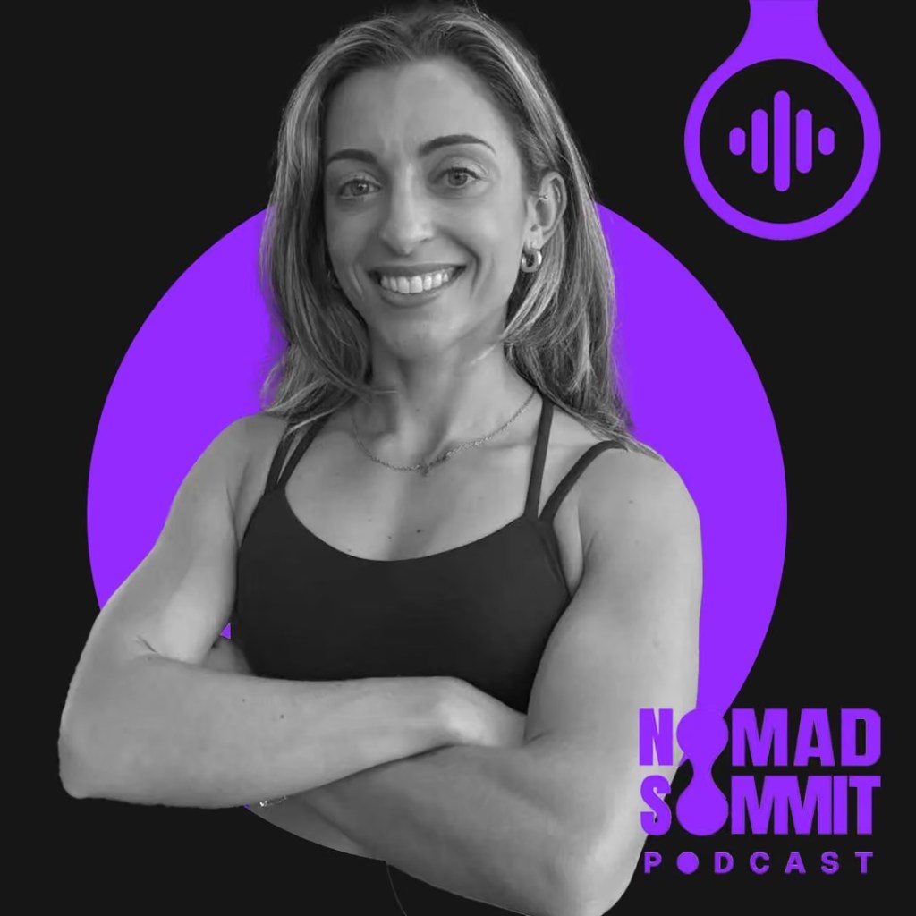 Riley Schinella, personal trainer for digital nomads, featured on the Nomad Summit Podcast